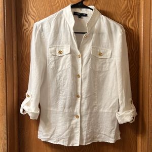 Like New Jones New York Signature Blouse Size M